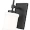 Z-Lite Cadoc 1 Light Wall Sconce, 4.5in. W x 8.75in. H, Matte Black 622-1S-MB - alternate 8